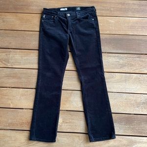 AG Adriano Goldschmied the Ballad Slim bootcut velvet corduroy jeans